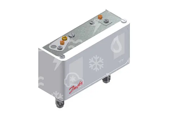 presostat DANFOSS kombinovaný, KP17W, -0,2 - 7,5 , 8,0 - 32,0 , auto, diference 0,7 - 4,0 , 4  fix., SPDT, šroub. 1/4